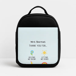 Thank You For Helping Me Insulated Lunch Bag