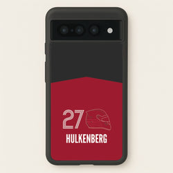 Hulkenberg Helmet 2026 Google Pixel 7 Pro Case