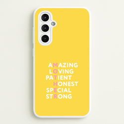 Mother Anagram Galaxy A14 Case