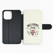 Torn Hellfire Club Flip / Wallet Phone Case 2