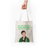 Everything but cases Tote Bags