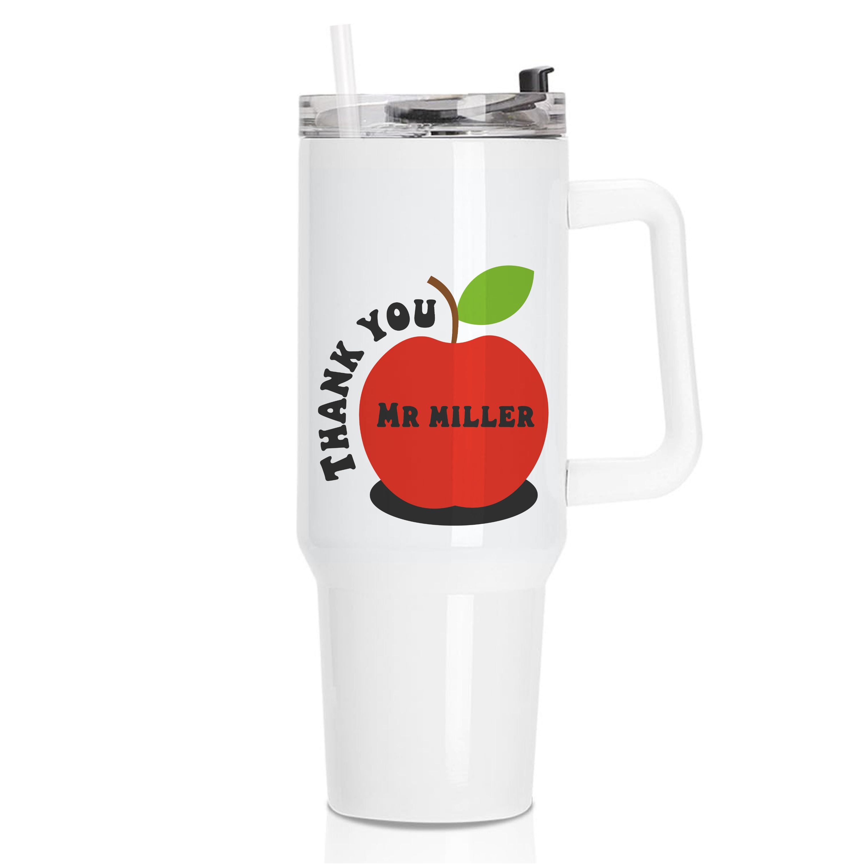 Apple - Personalised Teachers Gift Tumbler