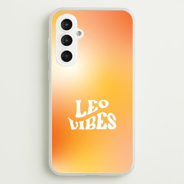 Leo Vibes Gradient Zodiac Galaxy S23FE Case