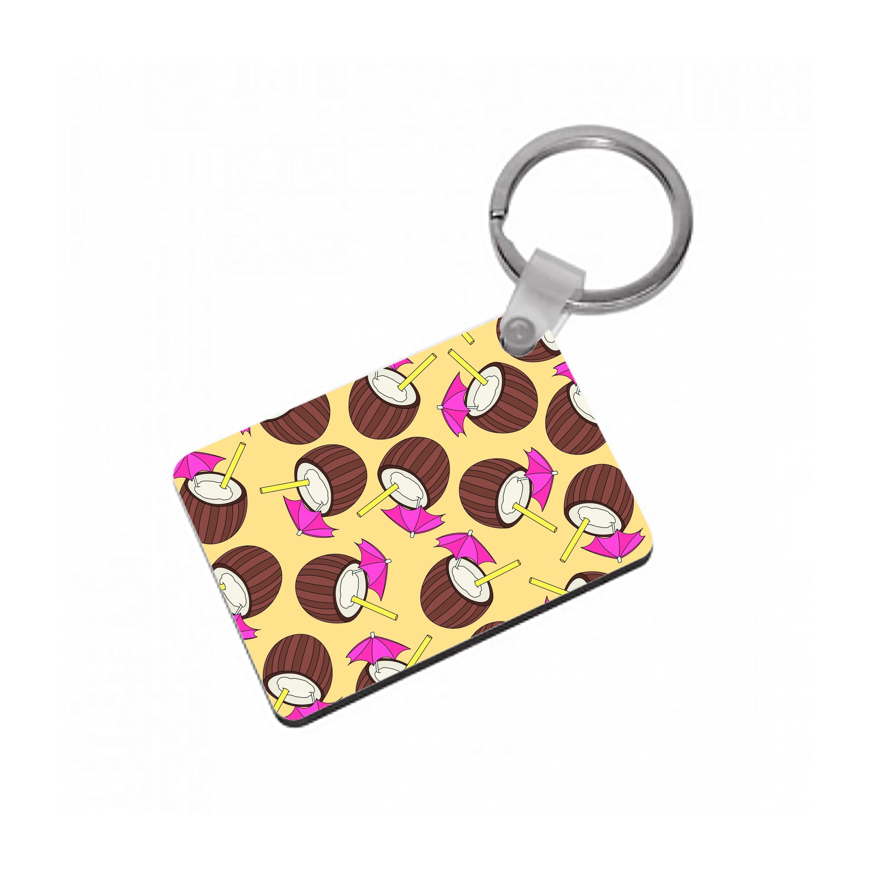 Coconut - Summer Keyring