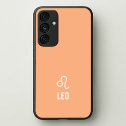 Leo Pastel Zodiac Galaxy A35 Case