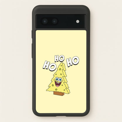 Christmas Tree Cartoon Sponge Google Pixel 7a Case