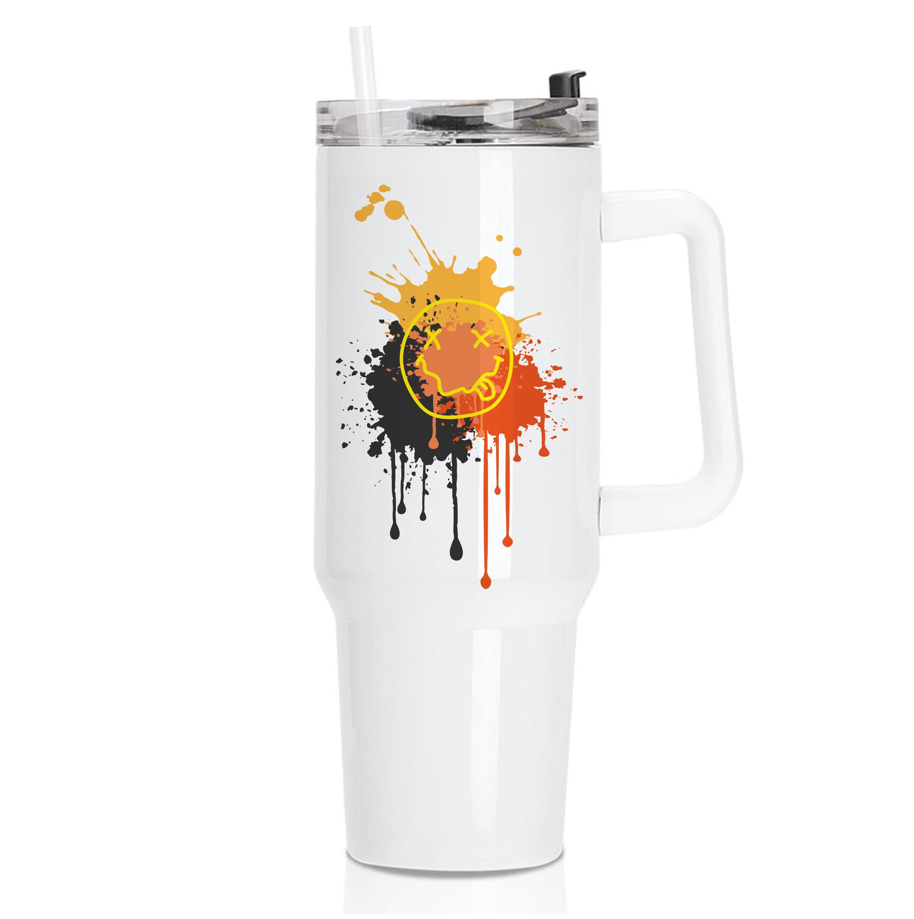 Orange Graffiti - Skate Aesthetic  Tumbler