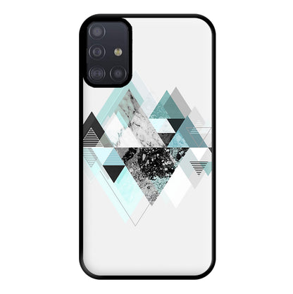 Triange Marble Pattern Phone Case