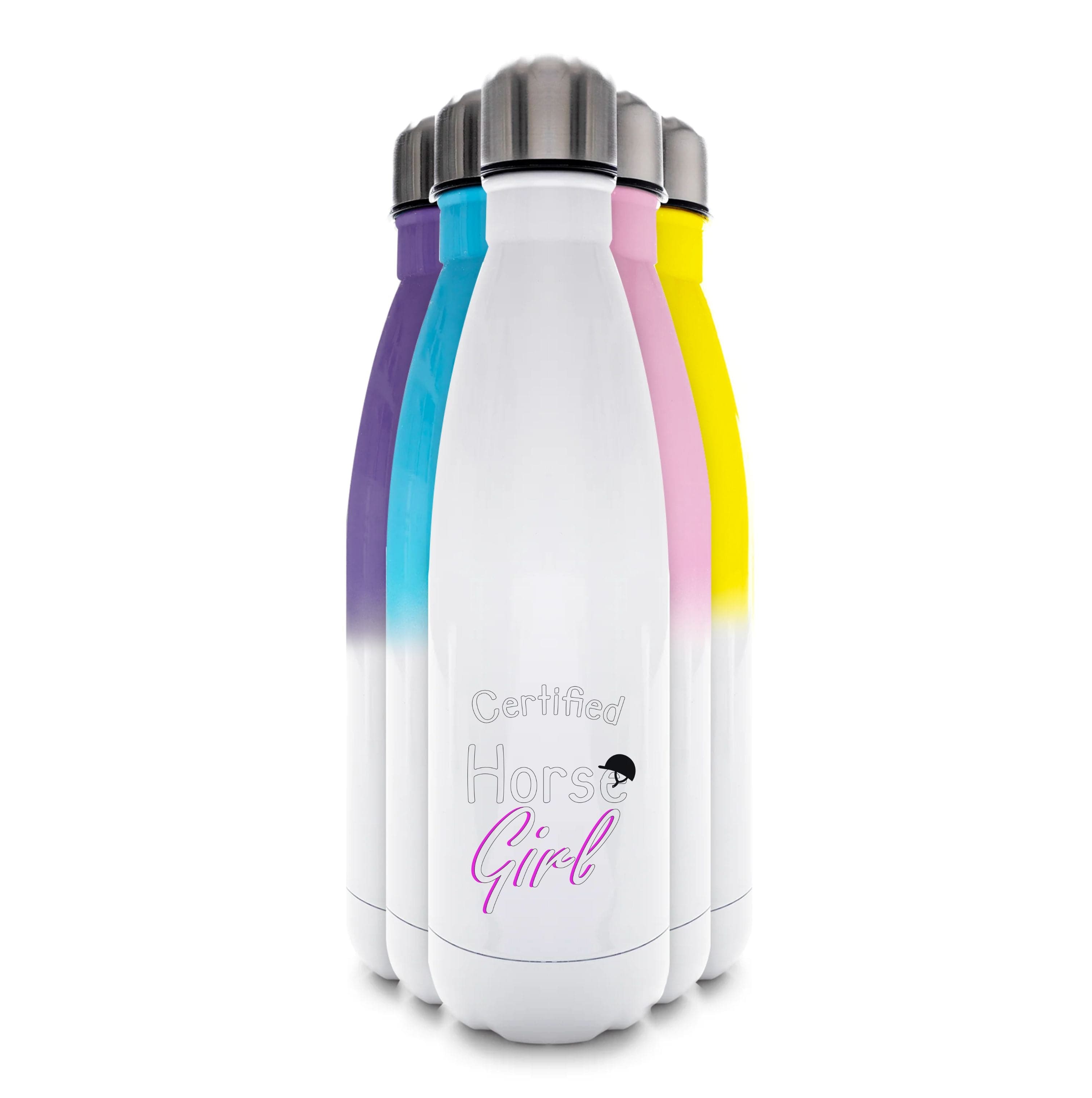 Certified Horse Girl - Horses Water Bottle