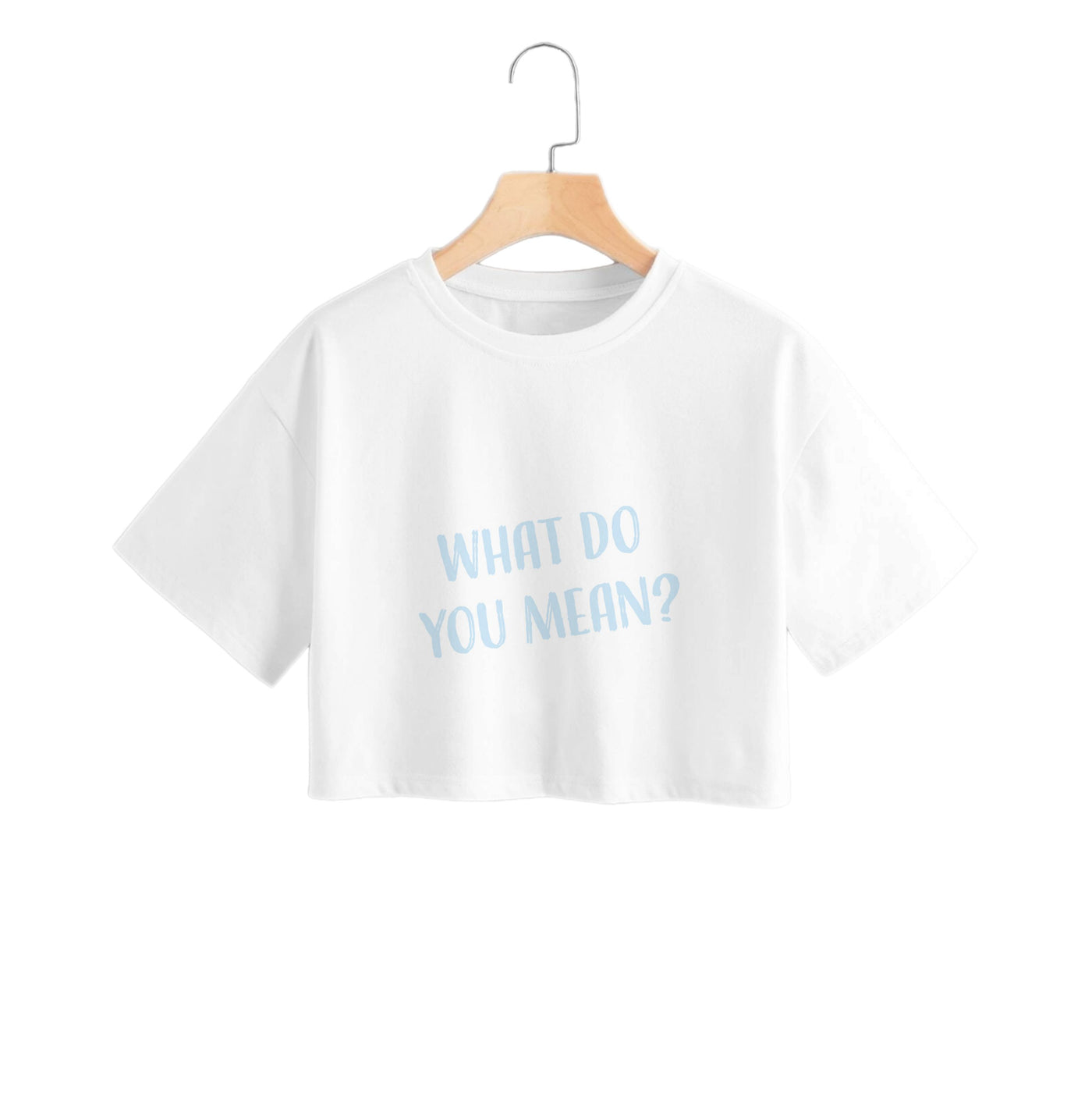 What Do You Mean - Justin Crop Top