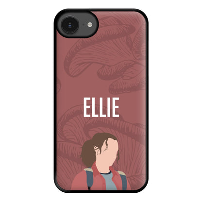 Ellie Mushroom Pattern iPhone 16e Case