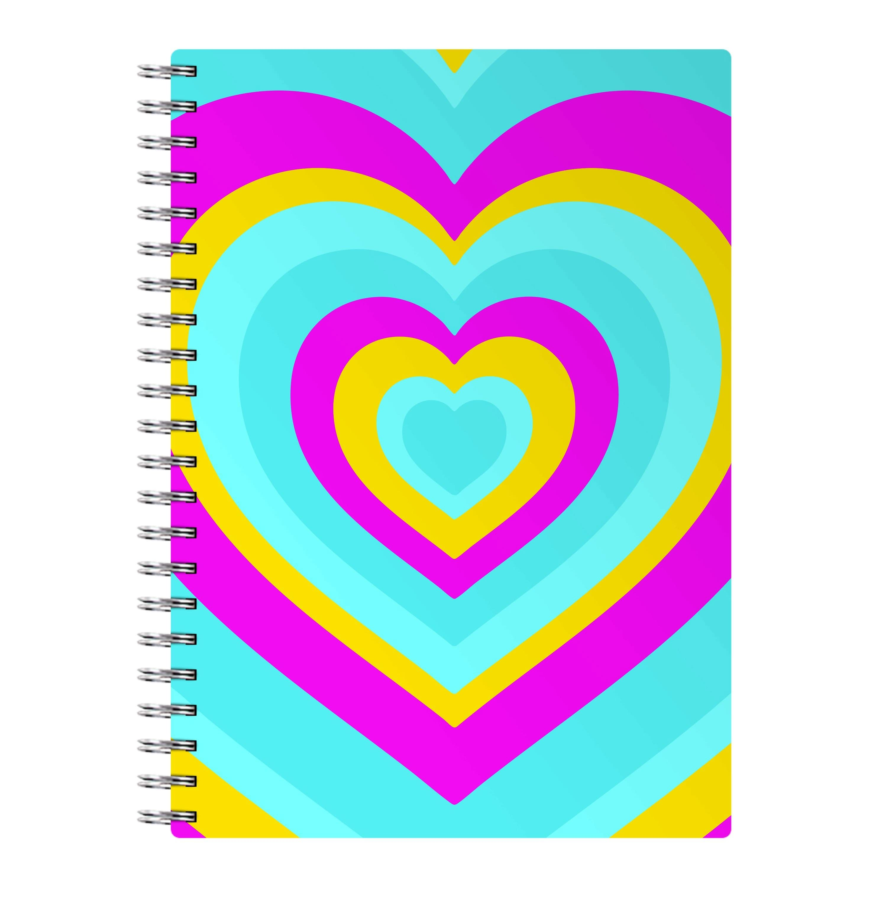 Pansexual Pride Heart Notebook