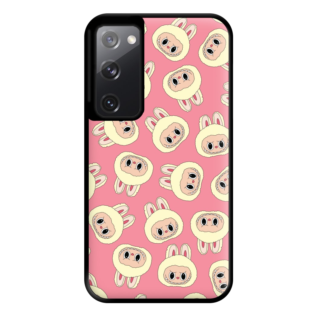 Cute Cream Monster Face Pattern Galaxy S20FE Case