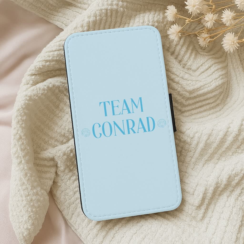 Seashells Team Conrad Leather Phone Case