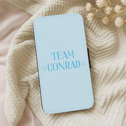 Seashells Team Conrad Leather Phone Case