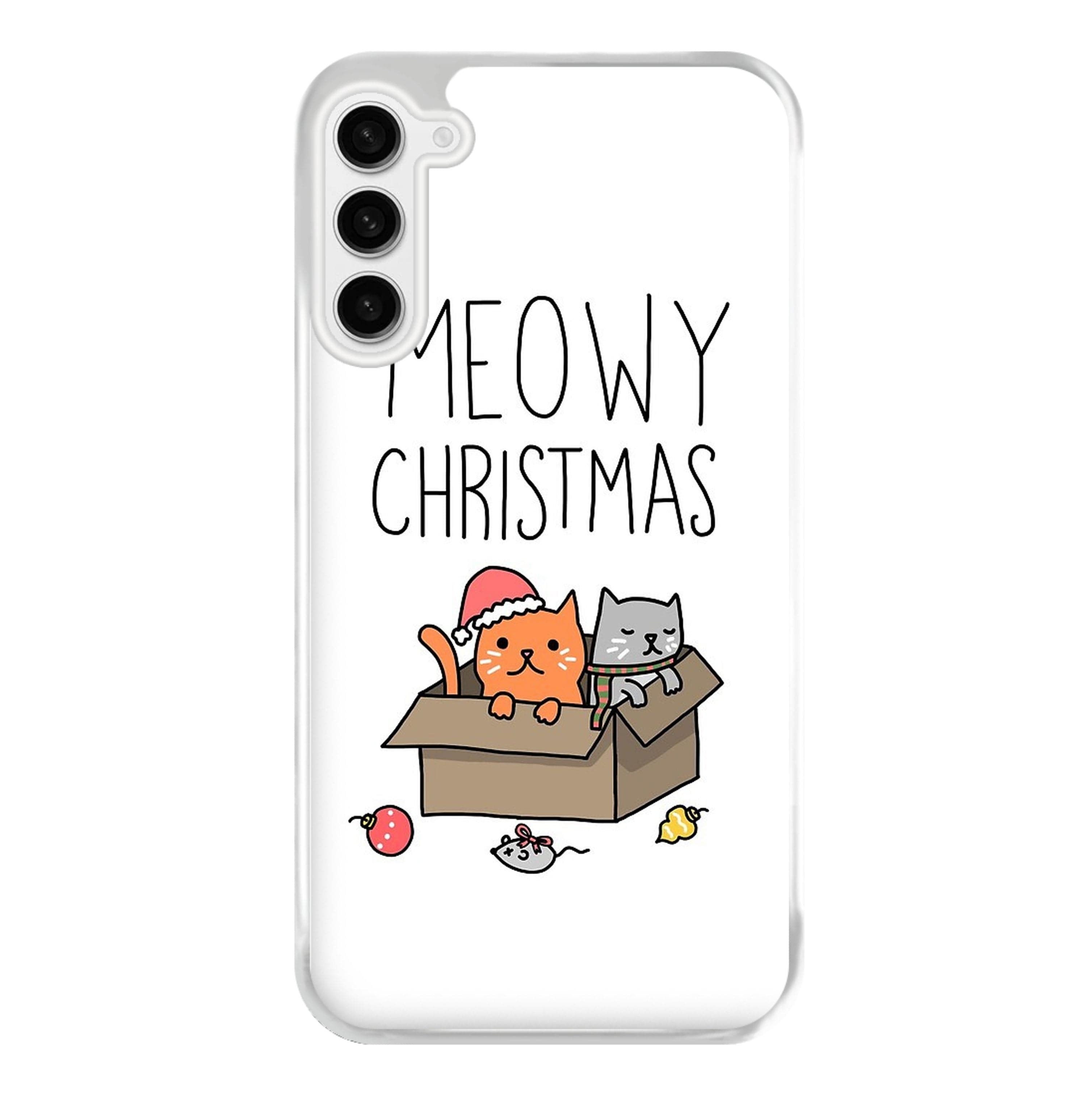 Meowy Christmas Phone Case