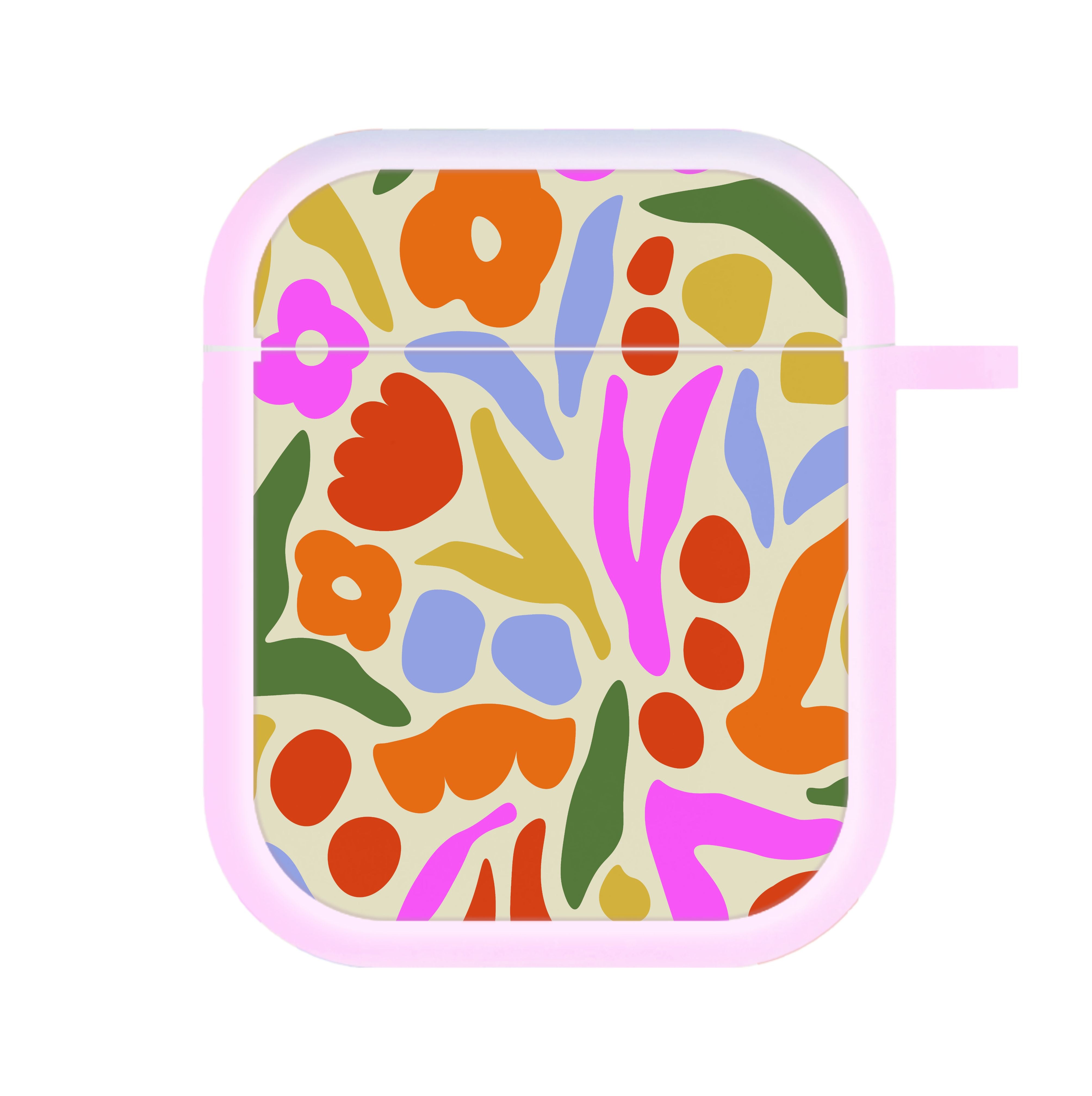 Abstract Floral Pattern - Floral AirPods Case