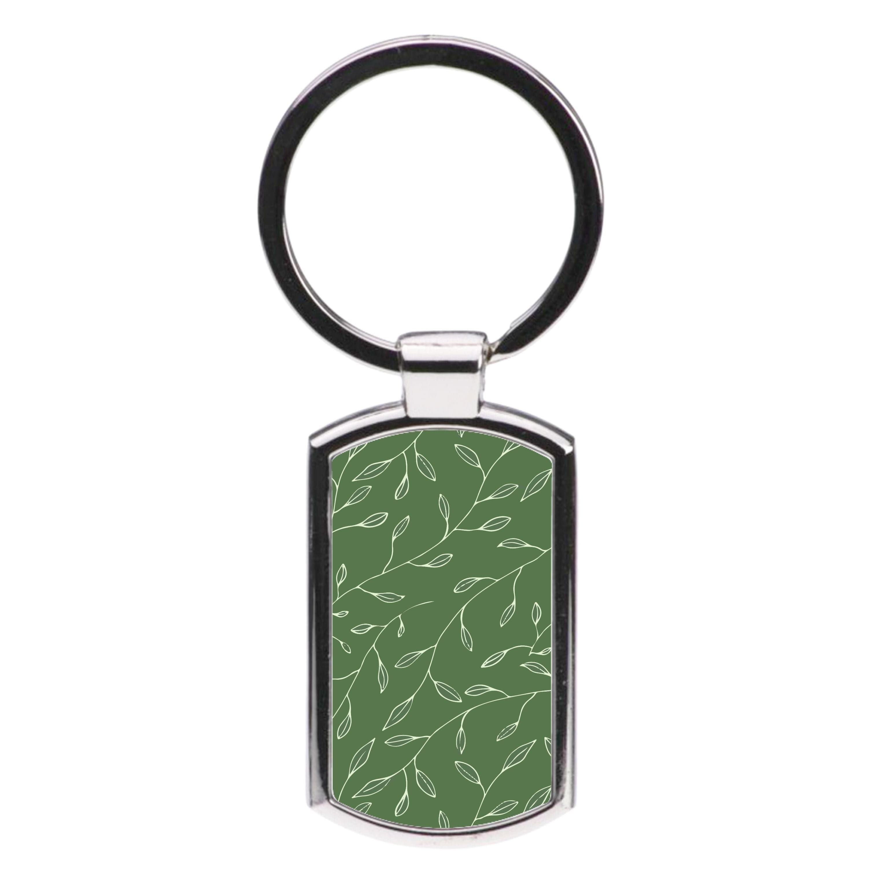 Thin Leaves - Foliage Luxury Keyring