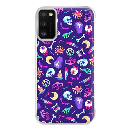 Horroriffic Halloween Pattern Phone Case