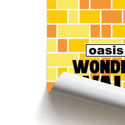 Wonder Wall Pattern Poster