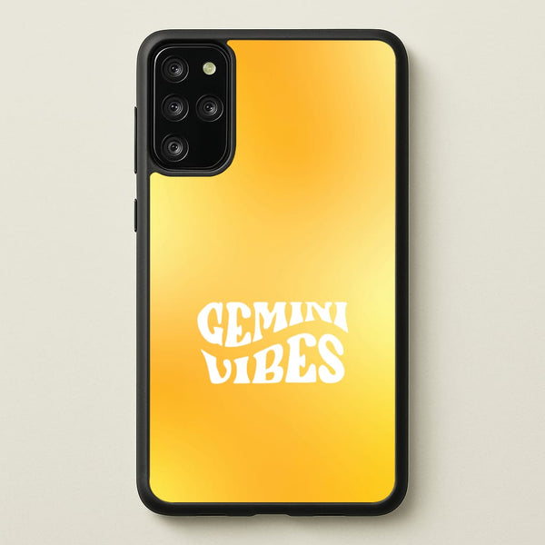 Gemini Vibes Gradient Zodiac Galaxy S20 Plus Case