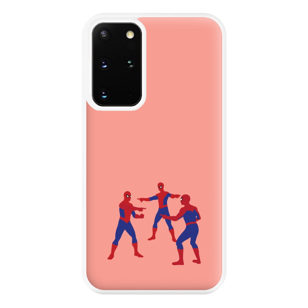 Spider Hero Pointing Meme Galaxy S20 Plus Case