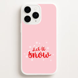 Let It Snow Snowflakes iPhone 11 Pro Max Case