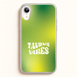 Taurus Vibes Gradient Zodiac iPhone XR Case