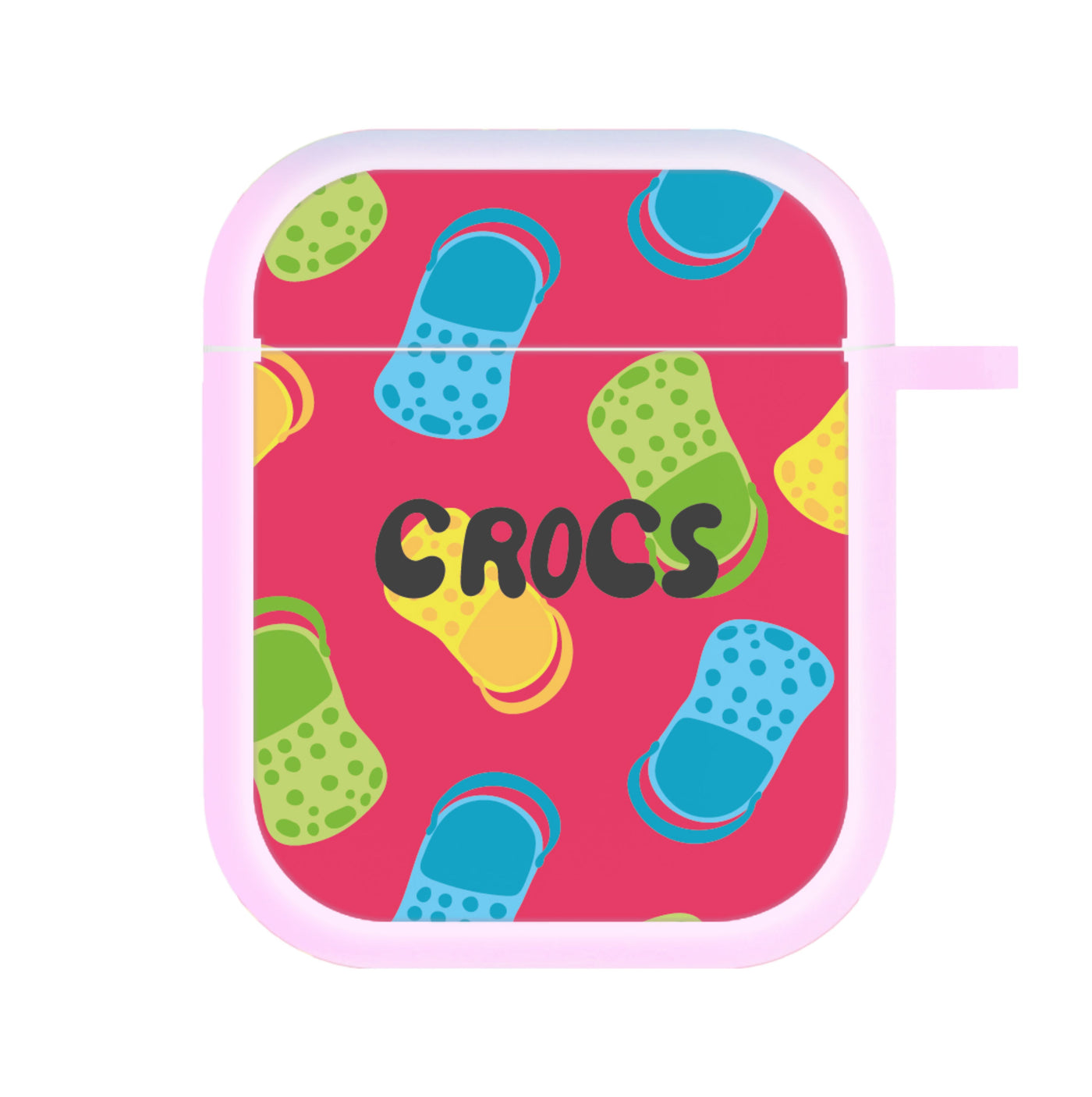 Crocs Pattern AirPods Case