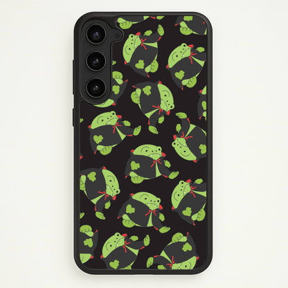 Vampire Frog Pattern  - Halloween Galaxy S23 Case