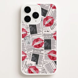 Front Page Kisses Phone Case for Apple iPhone, Samsung Galaxy, Huawei and Google Pixel
