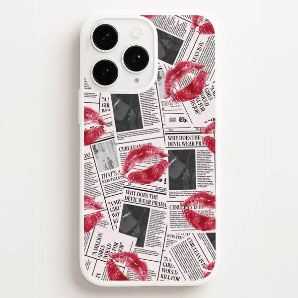 Front Page Kisses iPhone 11 Pro Case