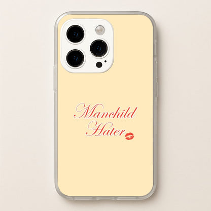 Manchild Hater iPhone 14 Pro Case
