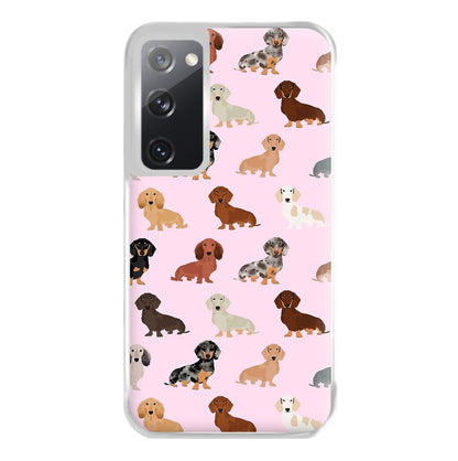 Dachshund Breed Pattern Phone Case