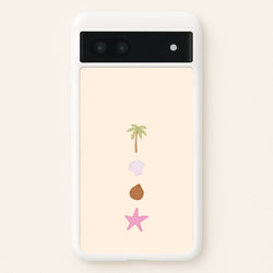 Seaside Stack Google Pixel 7a Case