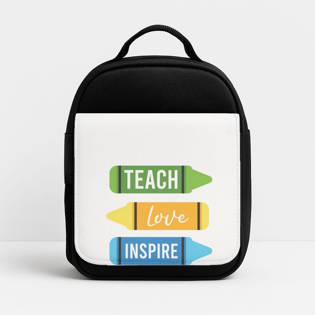 Teach, Love, Inspire Insulated Lunch Bag