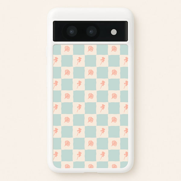Patchwork Floral Pattern Google Pixel 8a Case