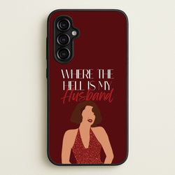 Where The Hell Galaxy A54 Case