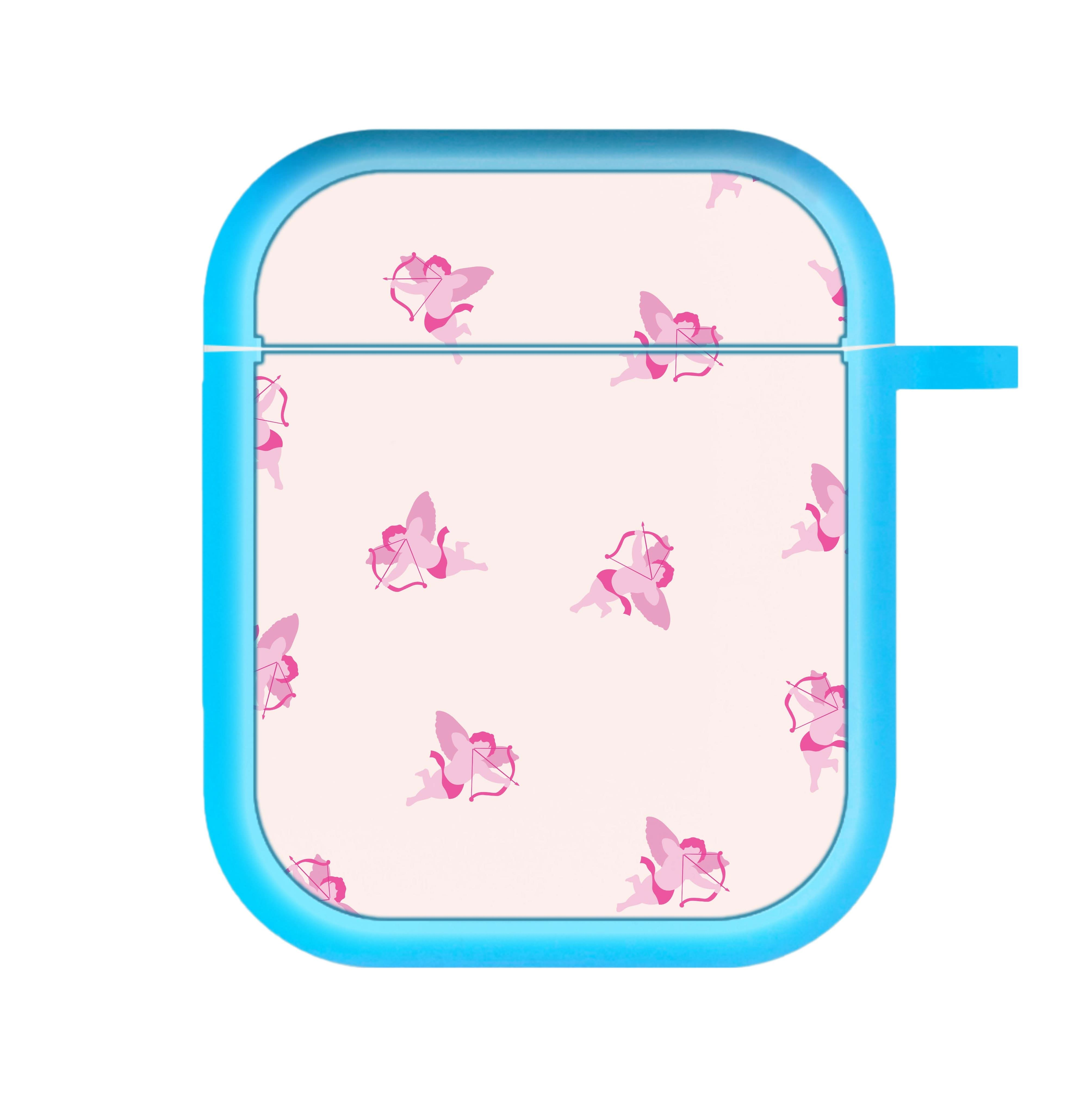 Valentine's Cupid Pattern AirPods Case