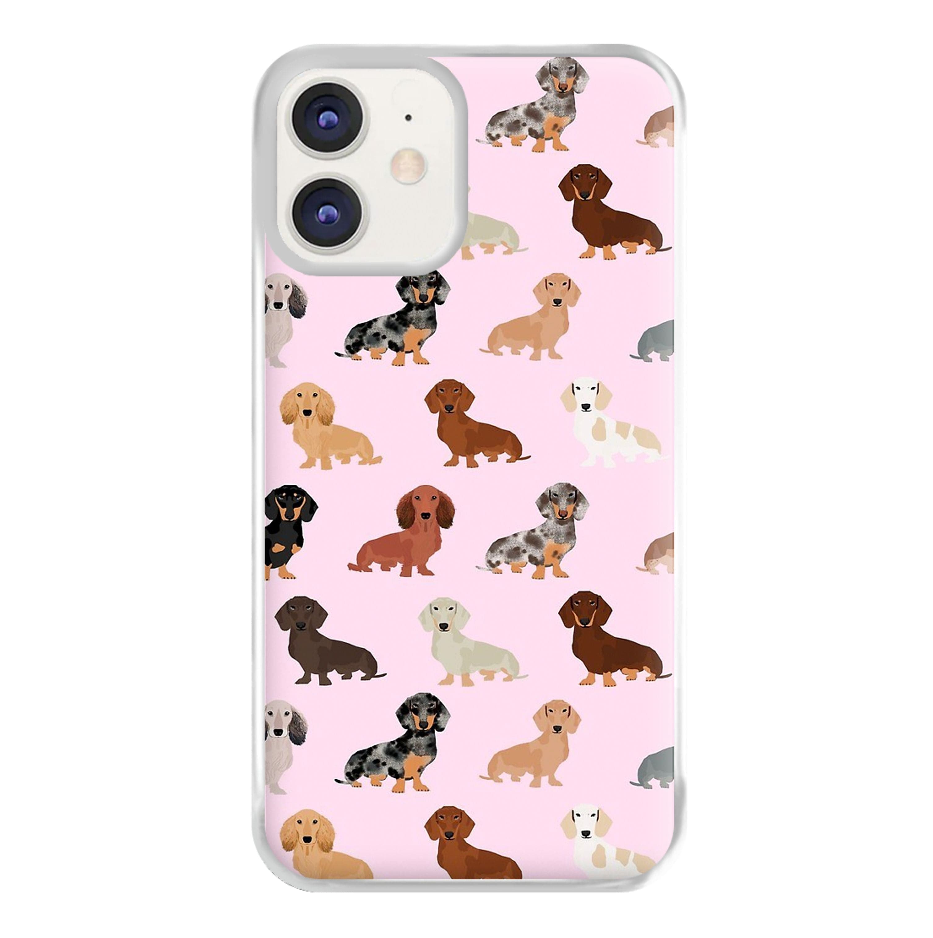 Dachshund Breed Pattern Phone Case