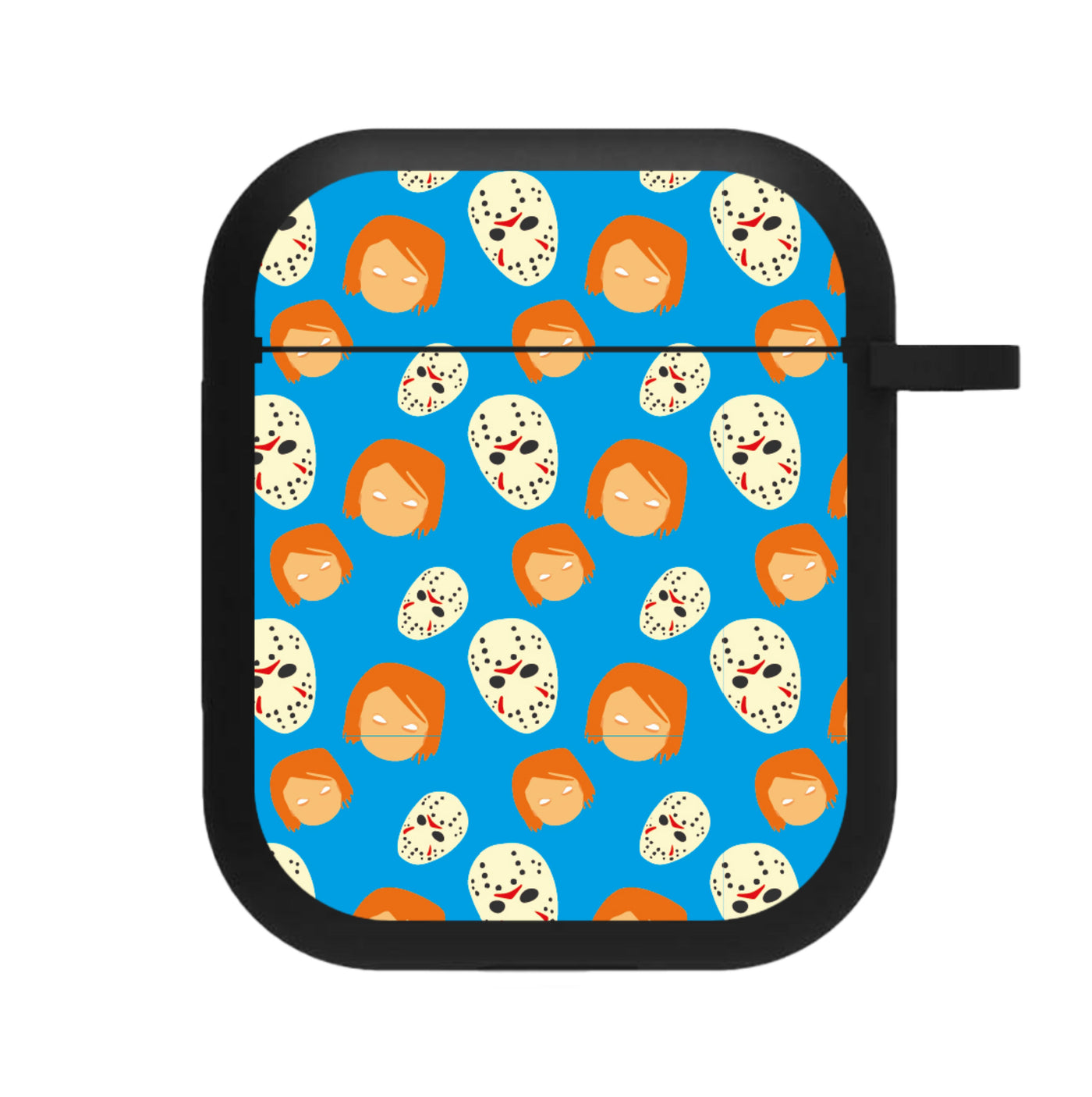 Chucky And Jason Pattern - Halloween AirPods Case