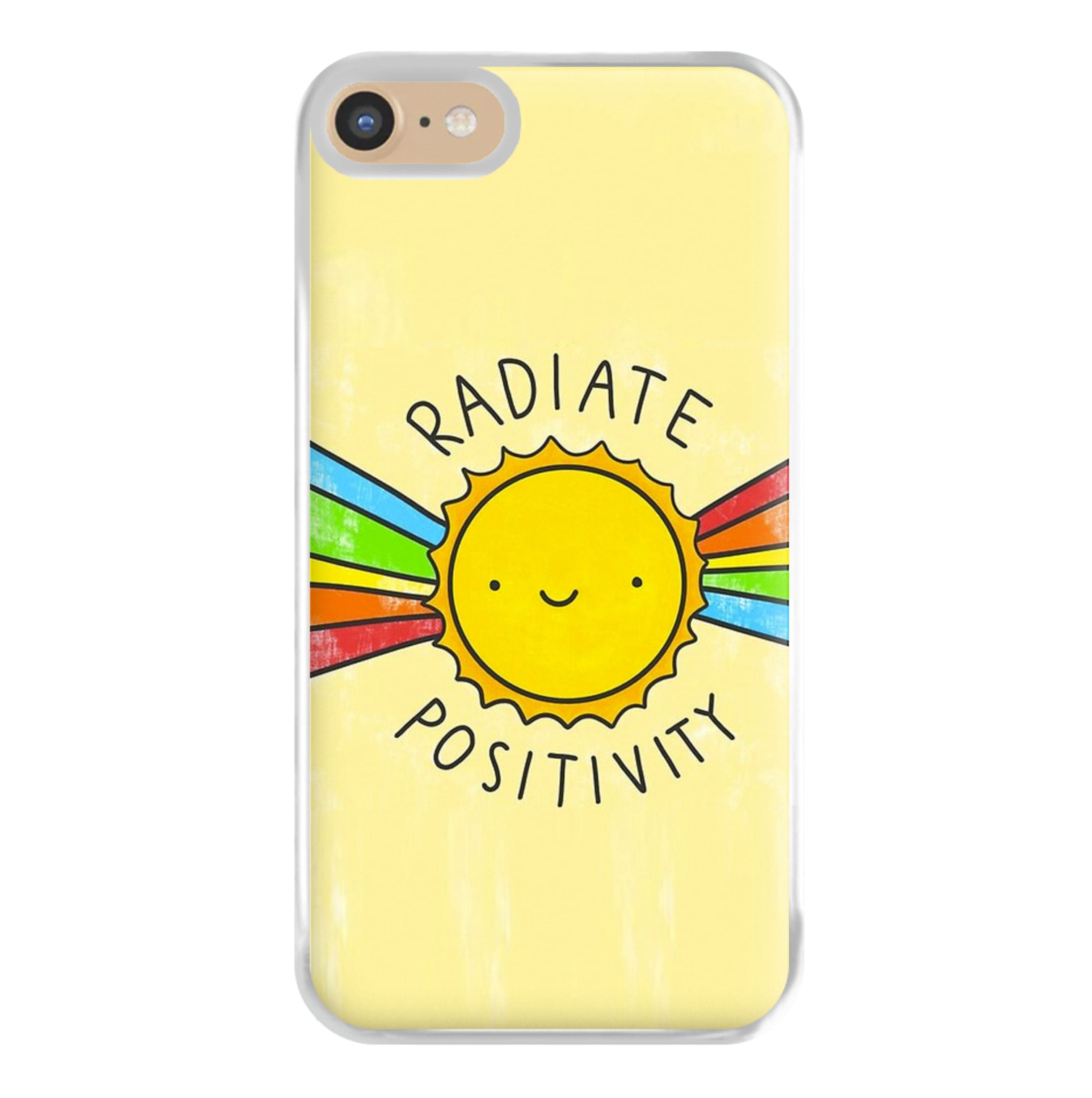 Radiate Positivity Sunshine - Positivity Phone Case