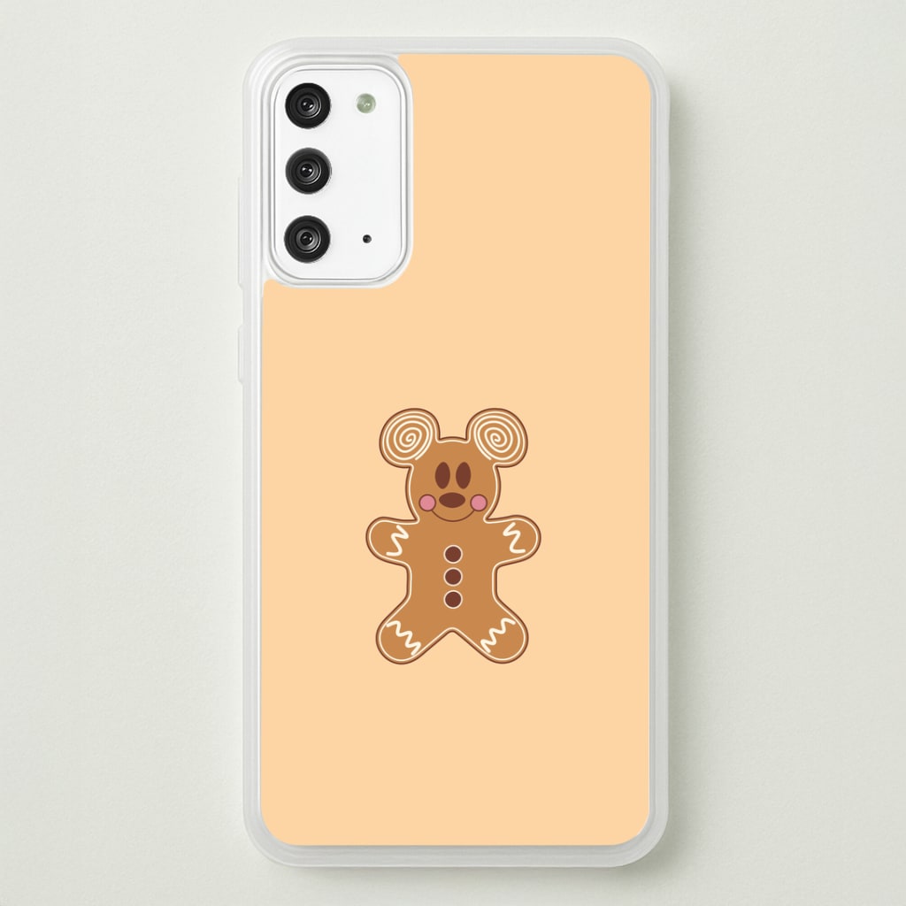 Cartoon Mouse Gingerbread Galaxy Note 20 Case