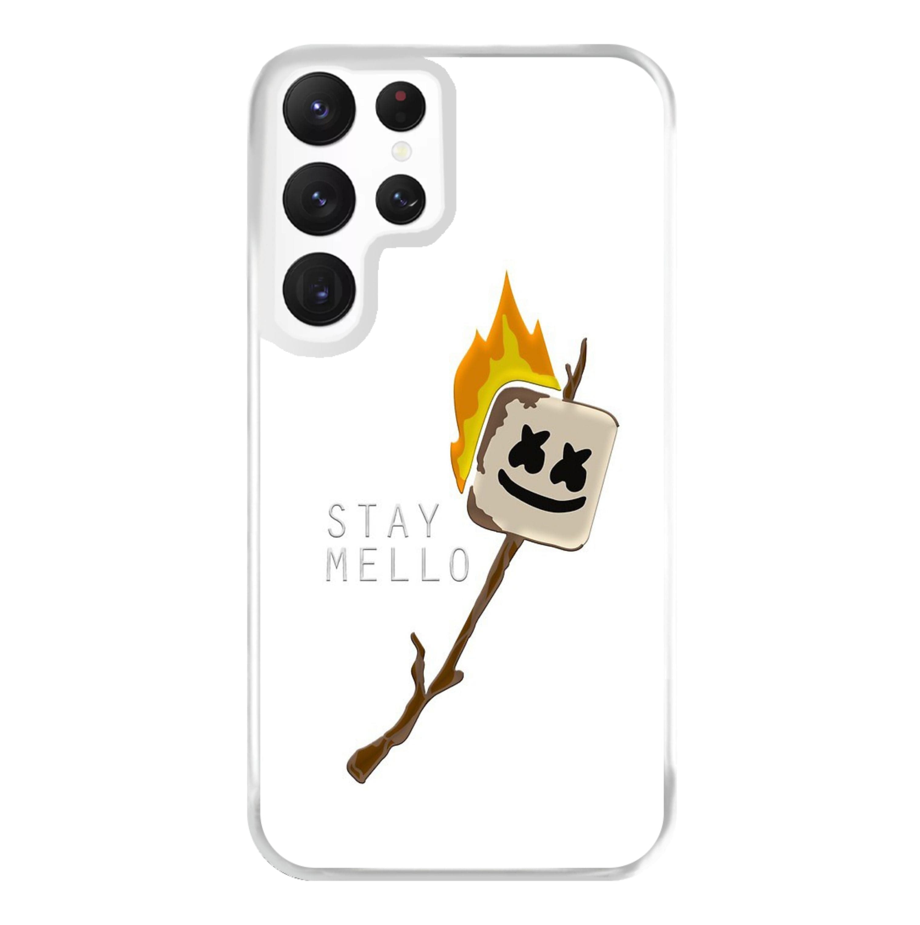 Stay Mello White Helmet DJw - White Helmet DJ Phone Case