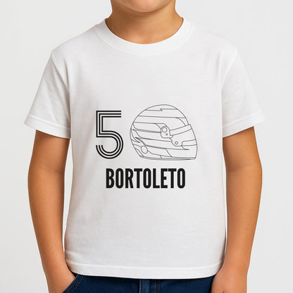 Bortoleto Helmet 2026 Boys T-Shirt