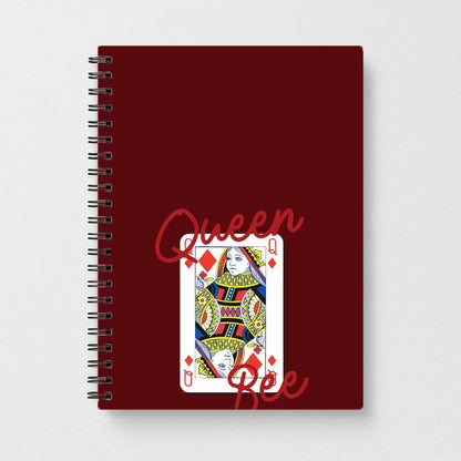 Queen Bee Playing Card Notebook