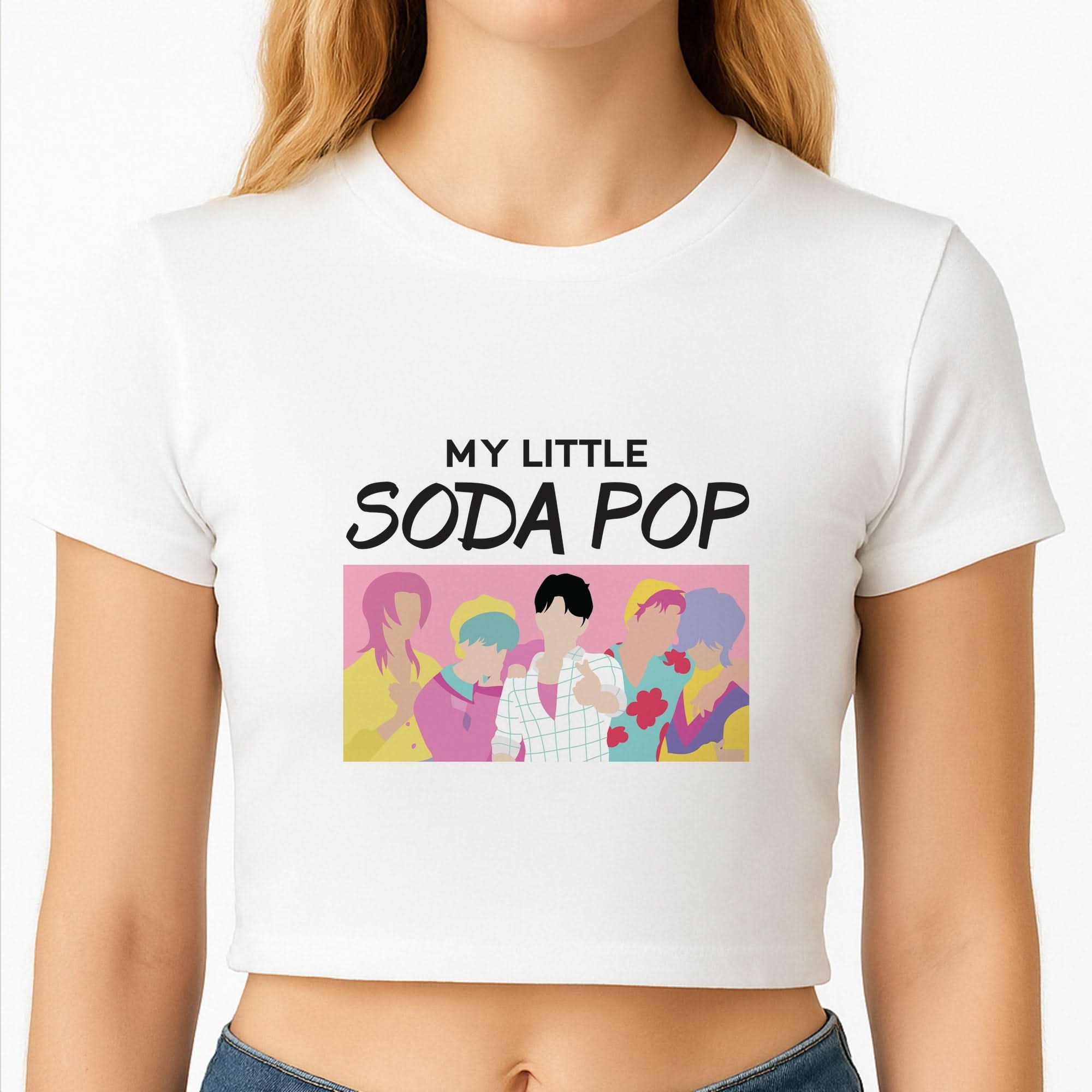 My Little Soda Crop Top