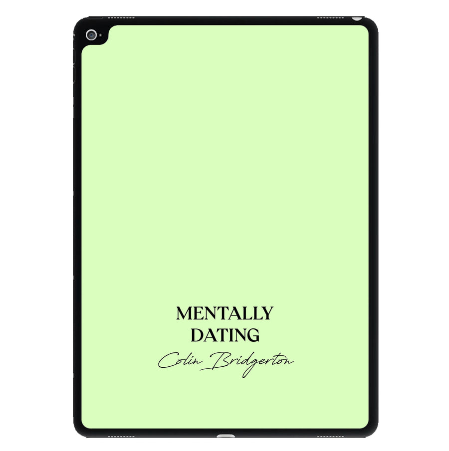 Mentally Dating Colin Bridgerton - Bridgerton iPad Case