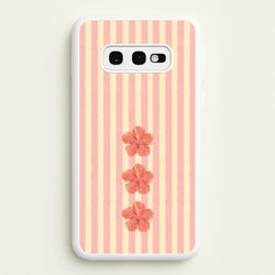 Hibiscus Rays Galaxy S10e Case