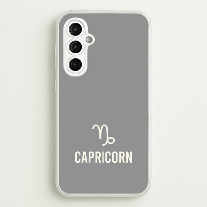Capricorn Pastel Zodiac Galaxy A14 Case